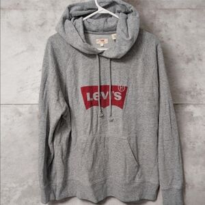 Levi's Graphic Logo Everyday Hoodie in grey